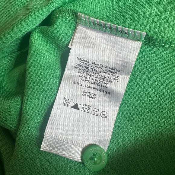 EUC Columbia PFG Men’s XXL Performance Fishing Gear Vented Polo Omni-Shade - Picture 10 of 10